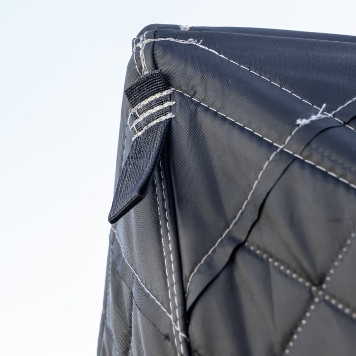 Намет зимовий утеплений "куб" (3-місний 210х210х210), Зимовий намет для рибалки туризму кемпінгу та подорожей Чорний LU-BD18B (56230)