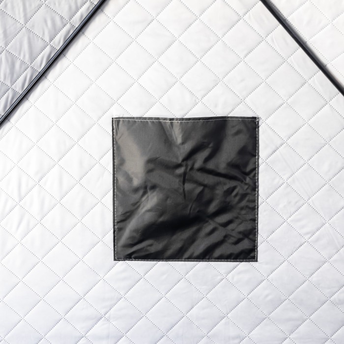 Намет зимовий утеплений "куб" (3-місний 210х210х210), Зимовий намет для рибалки туризму кемпінгу та подорожей Чорний LU-BD18B (56230)