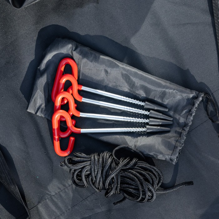 Намет зимовий утеплений "куб" 4-місний LUGI (210х210х210), Зимовий намет для рибалки туризму кемпінгу та подорожей Хакі LU-BD21 (87395)