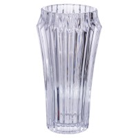 Ваза для квітів зі скла 28.5 (см) декоративна прозора ваза з товстого скла 1.8 (л) HP-19-141-1 (74482)