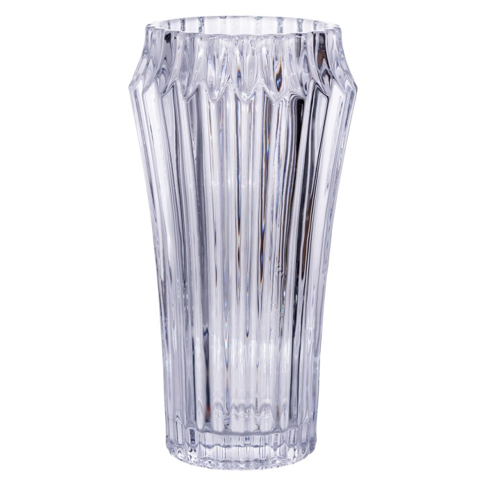 Ваза для квітів зі скла 28.5 (см) декоративна прозора ваза з товстого скла 1.8 (л) HP-19-141-1 (74482)