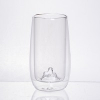 Склянка для напоїв Холодна гора із товстого скла 280 мл 64486-27 (49416)