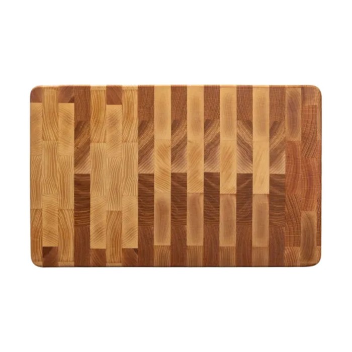 Дошка для нарізки обробна 25×35 см дошка кухонна дерев'яна Доміно з ясена C51W250350Y (17652)