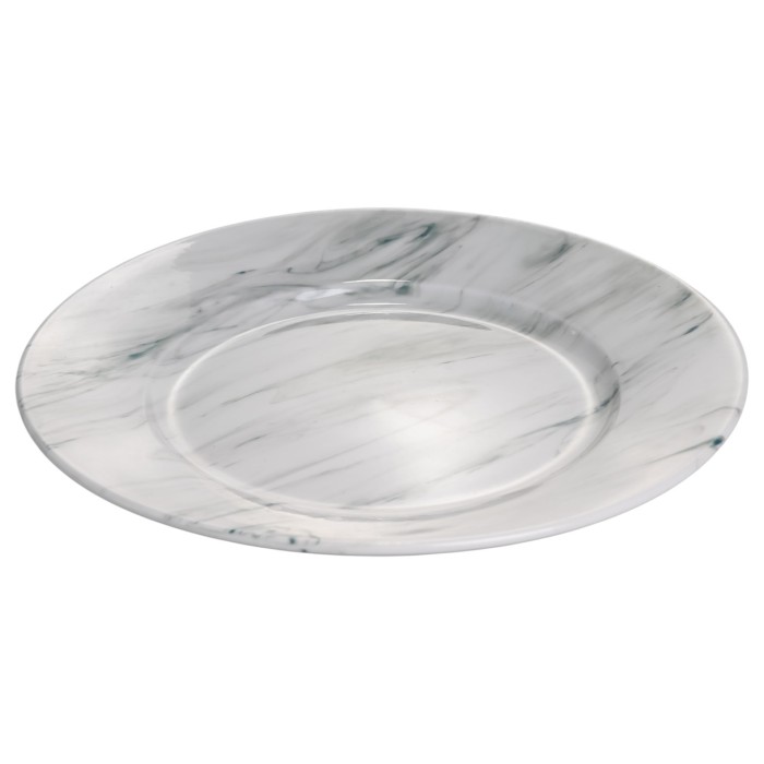 Столовий набір посуду тарілок і чашок 16 предметів на 4 персони Marmor порцеляновий, обідній столовий сервіз тарілок MD-16-2G (13203)