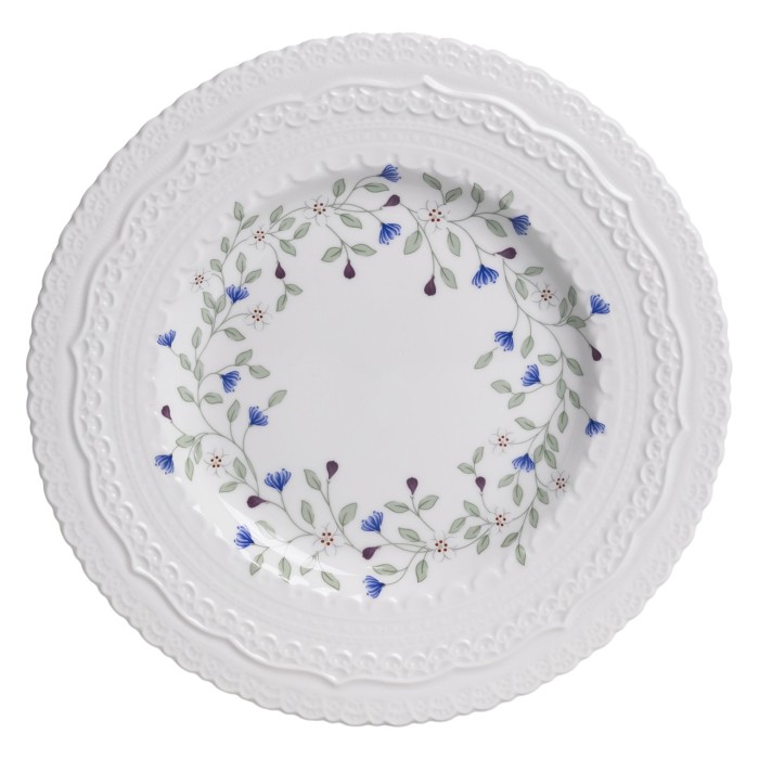 Столовий набір посуду тарілок і чашок 32 предмети на 6 персон Sophie порцеляновий, обідній столовий сервіз тарілок YY78-5A (67091)