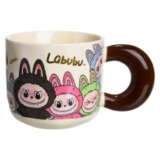 Чашка порцелянова Labubu 400 (мл) подарункова Yiwu FM-21C (29889)