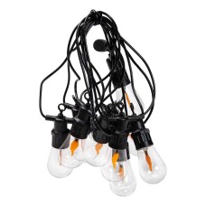 Ретро гірлянда вулична 10 LED лампочок 5 метрів А60 (30330)