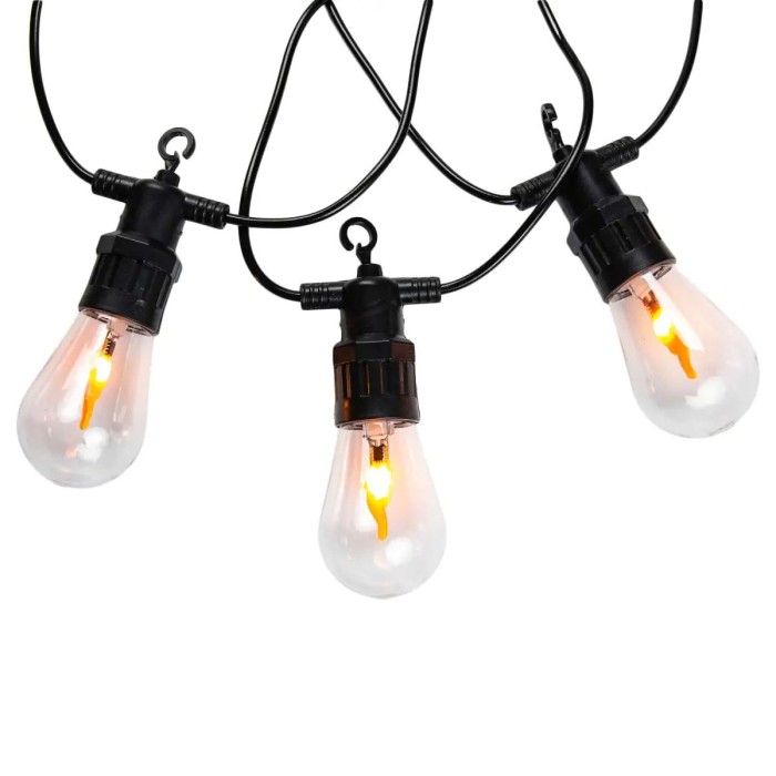 Ретро гірлянда вулична 10 LED лампочок 5 метрів А60 (30330)