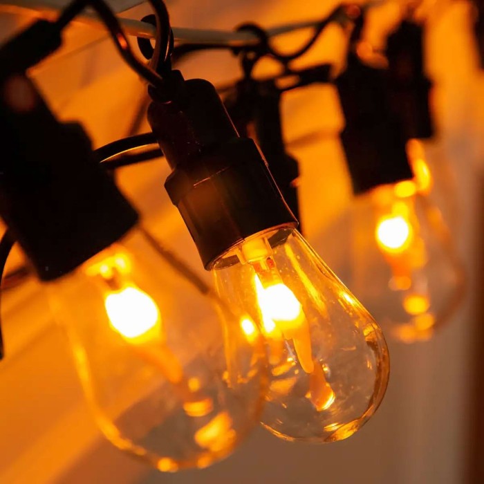 Ретро гірлянда вулична 10 LED лампочок 5 метрів А60 (30330)