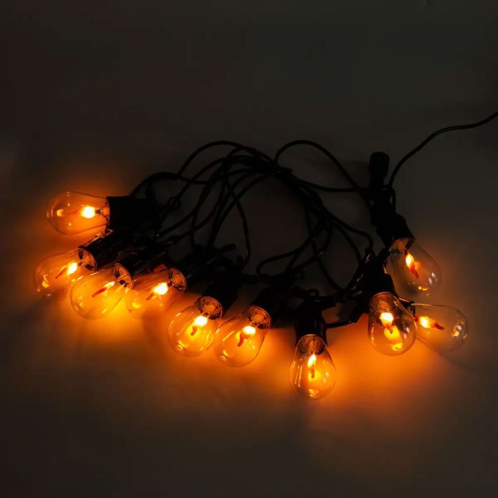 Ретро гірлянда вулична 10 LED лампочок 5 метрів А60 (30330)
