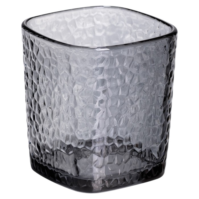 Набір скляних склянок 6 (шт) 250 (мл) для лимонадів, соку, води, коктейлів Сірий HP-19-AY-4 (47040)