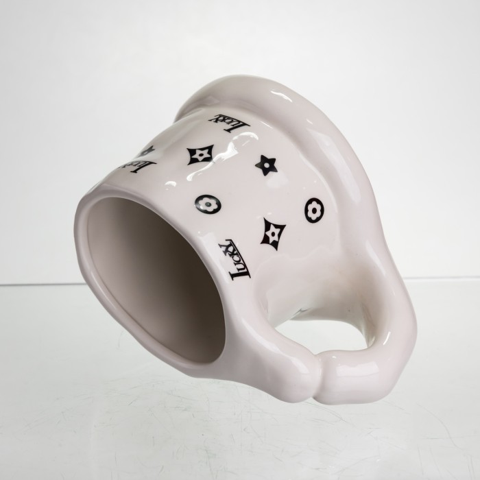 Чашка порцелянова 500 (мл) оригінальна кружка на подарунок чашка для чаю та кави Чорний FM-11A (54734)