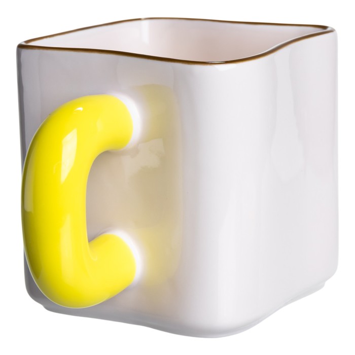 Порцелянова чашка "Губка Боб" з магнітним декором 500 мл, Кружка дитяча чашка із порцеляни на подарунок FM-12Y (72760)