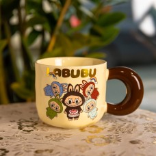 Чашка порцелянова Labubu 400 (мл) подарункова кружка прикольна чашка для дітей на подарунок FM-21A (30637)