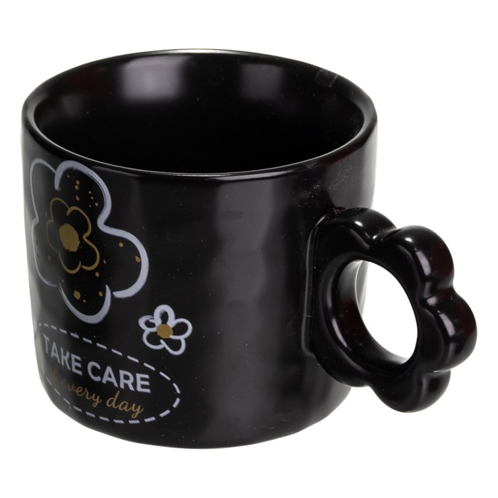 Чашка для чаю та кави порцелянова 420 (мл) гарна оригінальна кружка на подарунок FM-14C (12147)