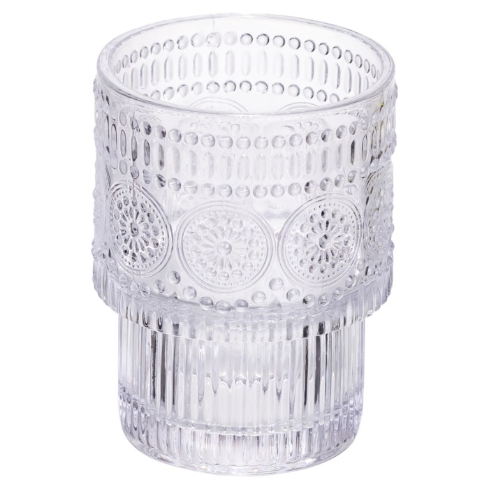 Набір скляних склянок 6 (шт) 200 (мл) для лимонадів, соку, води, коктейлів склянки з товстого скла HP-19-178-3 (44757)