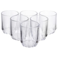 Набір склянок 6 (шт) 250 (мл) для лимонадів, соку, води, коктейлів HP-19-LJB-3 (63585)