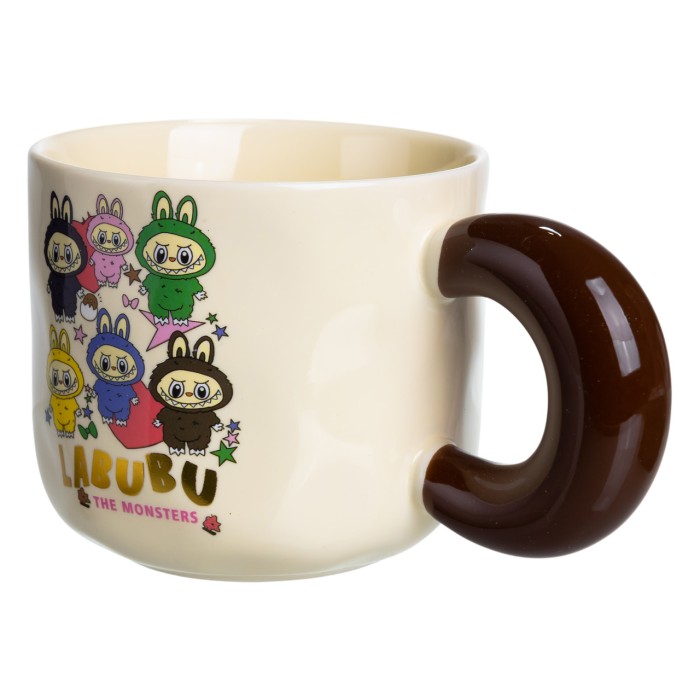 Чашка порцелянова Labubu The Monsters 400 (мл) подарункова кружка прикольна чашка для дітей на подарунок FM-21B (41013)