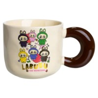 Чашка порцелянова Labubu The Monsters 400 (мл) подарункова кружка прикольна чашка для дітей на подарунок FM-21B (41013)