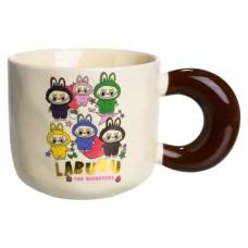 Чашка порцелянова Labubu The Monsters 400 (мл) подарункова кружка прикольна чашка для дітей на подарунок FM-21B (41013)