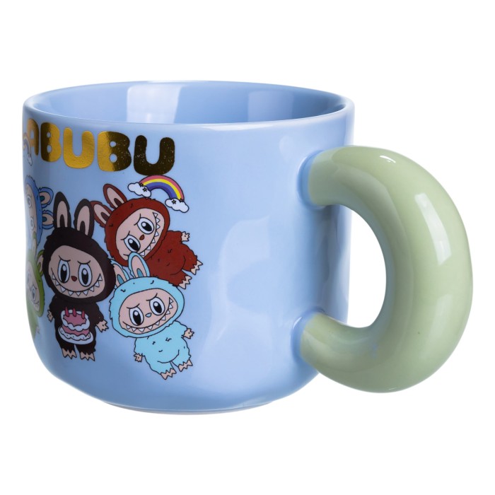 Чашка порцелянова Labubu Bring Joy 400 (мл) подарункова кружка прикольна чашка для дітей на подарунок FM-22C (83577)