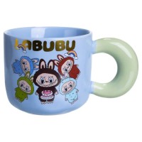 Чашка порцелянова Labubu Bring Joy 400 (мл) подарункова кружка прикольна чашка для дітей на подарунок FM-22C (83577)