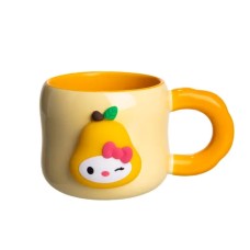 Кубок порцелянова з магнітом Sanrio 400 (мл) подарункова кружка прикольна чашка для дітей на подарунок Бежевий FM-37A (48134)