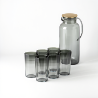 Глечик для напоїв в комплекті зі склянками 7 предметів HP-19-FX7 (11688)