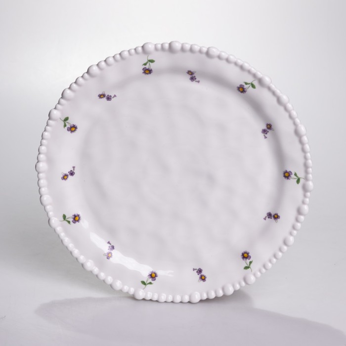 Столовий набір посуду тарілок і чашок 32 предмети на 6 персон Pearl порцеляновий YY78-4A (33676)