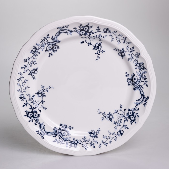 Столовий набір посуду тарілок і чашок 32 предмети на 6 персон Vintage порцеляновий YY78-10A (89878)