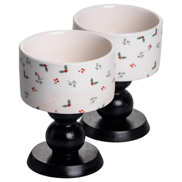 Різдвяний столовий сервіз новорічний 32 предмети на 6 персон порцеляновий SG-32 (71785)