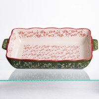 Форма для запікання та сервірування Vintage Прямокутна з ручками HM05-12 (77023)