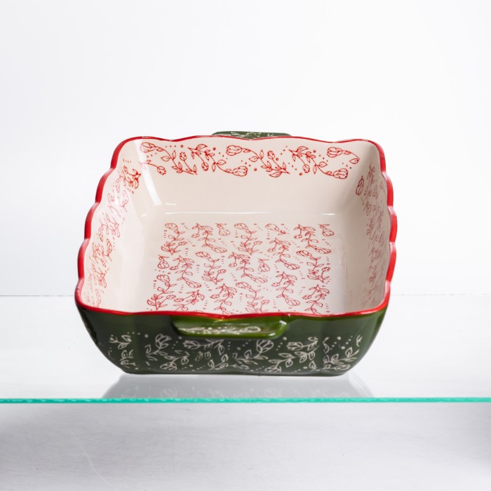 Форма для запікання та сервірування Vintage Прямокутна з ручками HM05-12 (77023)