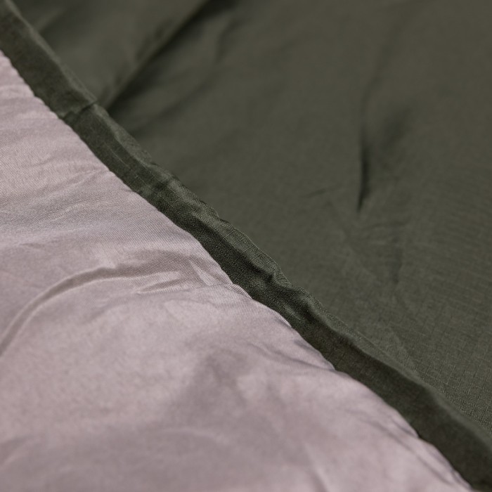 Всесезонний спальний мішок-ковдра з капюшоном 210х70 см Хакі LU-010 (43924)