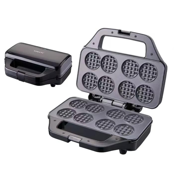 Вафельниця Sokany для круглих вафель 850 Вт SK-08085 (73974)