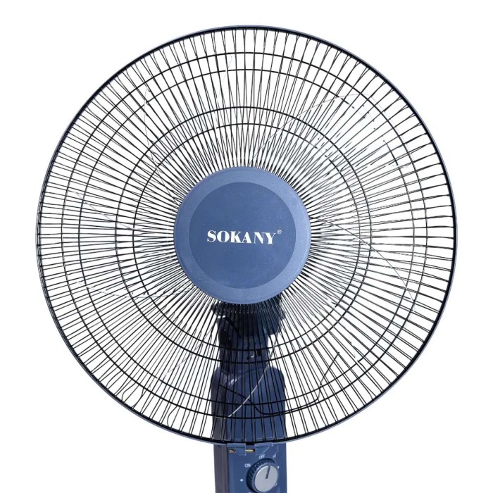 Вентилятор підлоговий Sokany 3 режими швидкості Ø 45 см SK-19007 (59187)