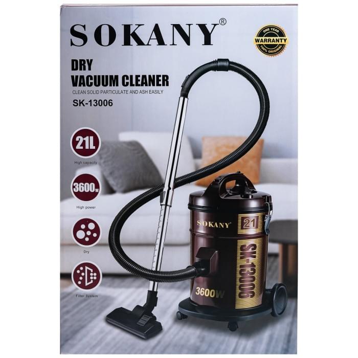 Пилосос SOKANY SK-13006 професійний з мішком 21 л (82478)
