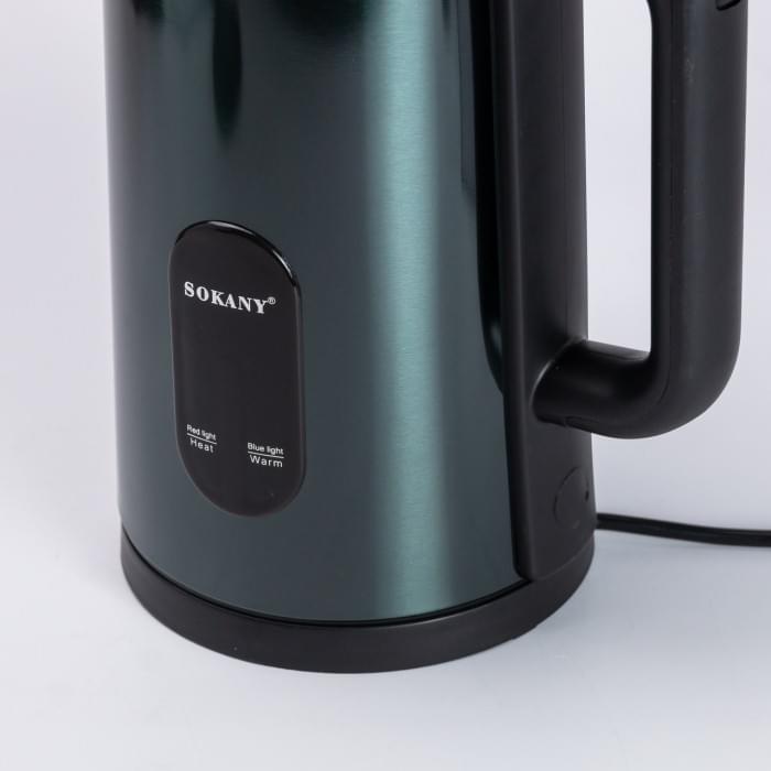 Електричний чайник Sokany SK-09019GR 3 літри Зелений (58051)