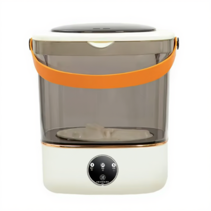 Портативна пральна машина з віджимом 36 Вт 850 об/хв з баком на 12 літрів Біла HP-35015-61W (64774)