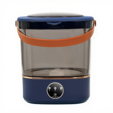 Портативна пральна машина з відтискачем 36 Вт 850 об./хв з баком на 12 літрів Синя HP-35015-61BL (60296)