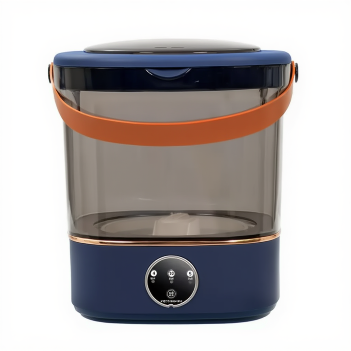 Портативна пральна машина з відтискачем 36 Вт 850 об./хв з баком на 12 літрів Синя HP-35015-61BL (60296)