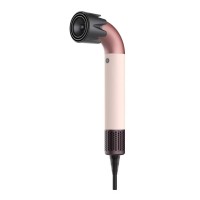 Фен стайлер Super Hairdryer мультистайлер 1600 Вт прилад для волосся з холодним гарячим повітрям 4 насадки Рожевий HP-3P (87235)