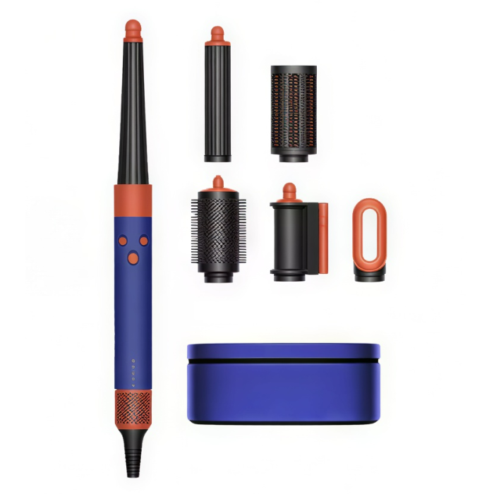 Мультистайлер для волосся Airwrap 6 насадок синій 1300 Вт стайлер плойка для волосся локонів і укладки Синій HP-4BL (31006)