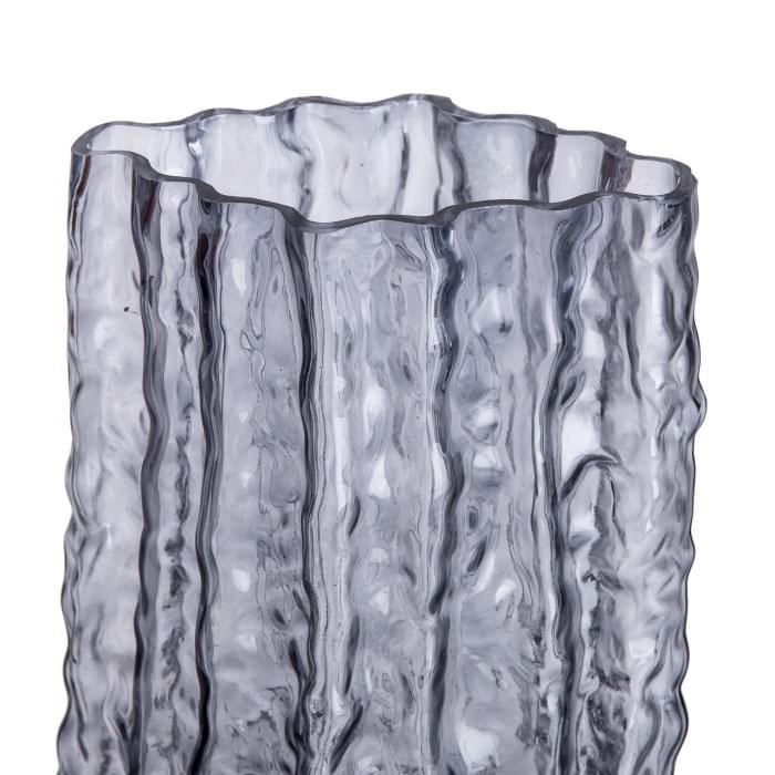 Скляна ваза прямокутна 14,5 x 11 x 21 см HP-1729 (17390)