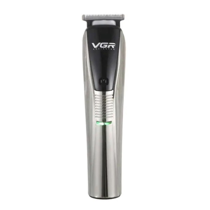 Машинка для стрижки VGR V-029 акумуляторна срібло (86469)