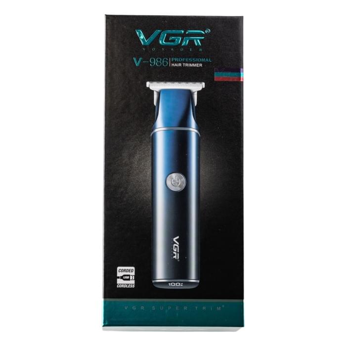 Тример для стрижки VGR V-986 з насадками та USB, золото (64999)