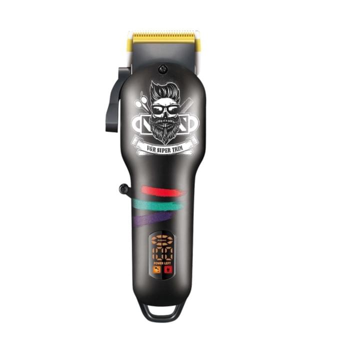 Тример для бороди і волосся VGR V-699B акумуляторний USB зарядка чорний (77076)