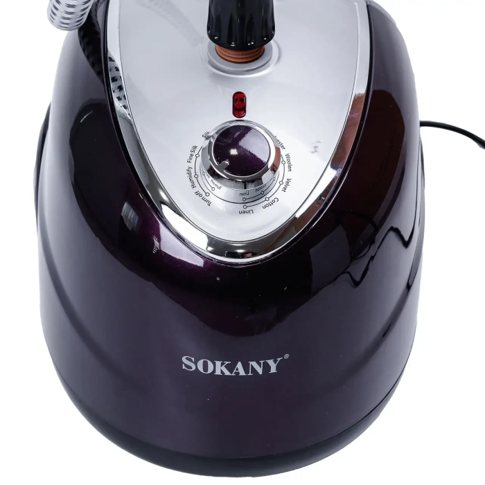 Підлоговий вертикальний відпарювач Sokany SK-12006 на 2 літри 2000 Вт чорний (43314)