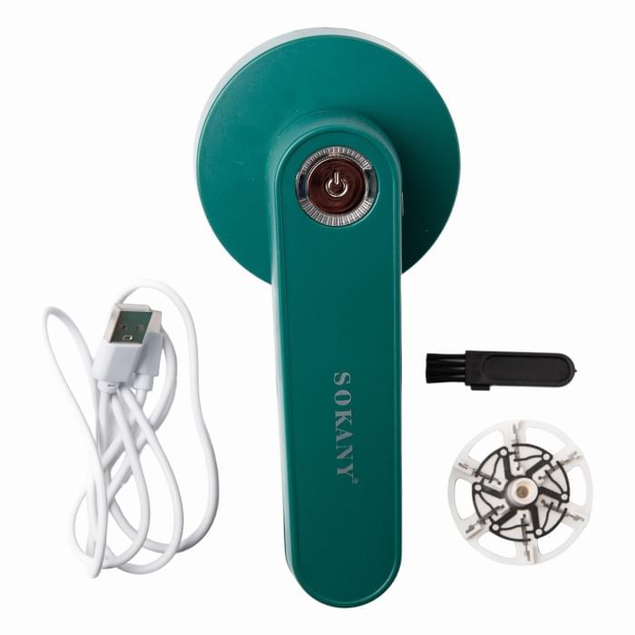 Машинка для видалення ковтунців Sokany SK-878 акумуляторна 5W (66298)