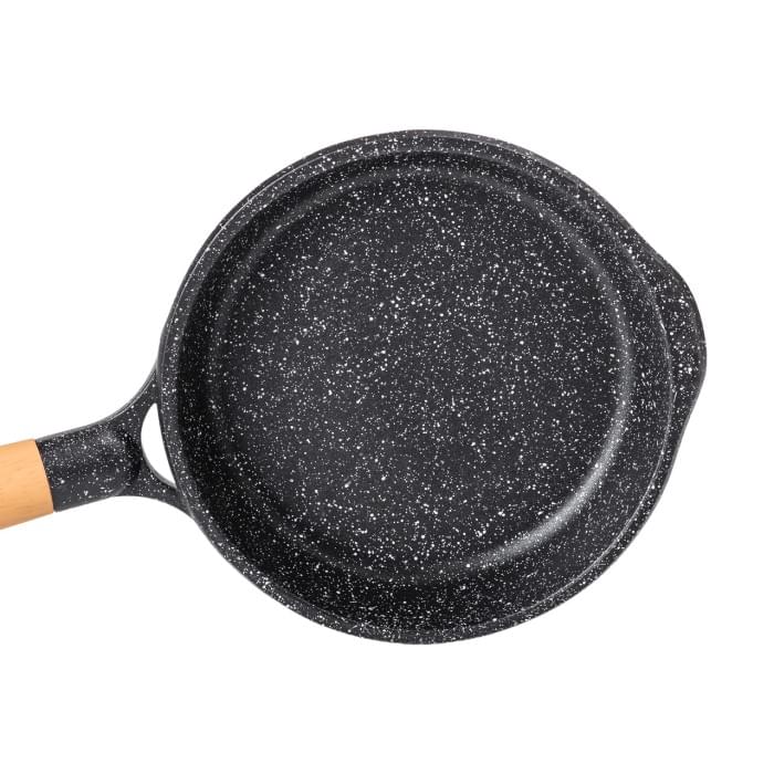 Алюмінієва сковорода Marble з антипригарним покриттям 1 літр Ø 20 см Black MGC HP-4-421B (17341)